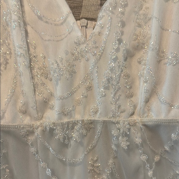 Lucy in the Sky Cream Flutter Sleeve Sundress XXS - Sold Out in stores ! - Picture 4 of 5